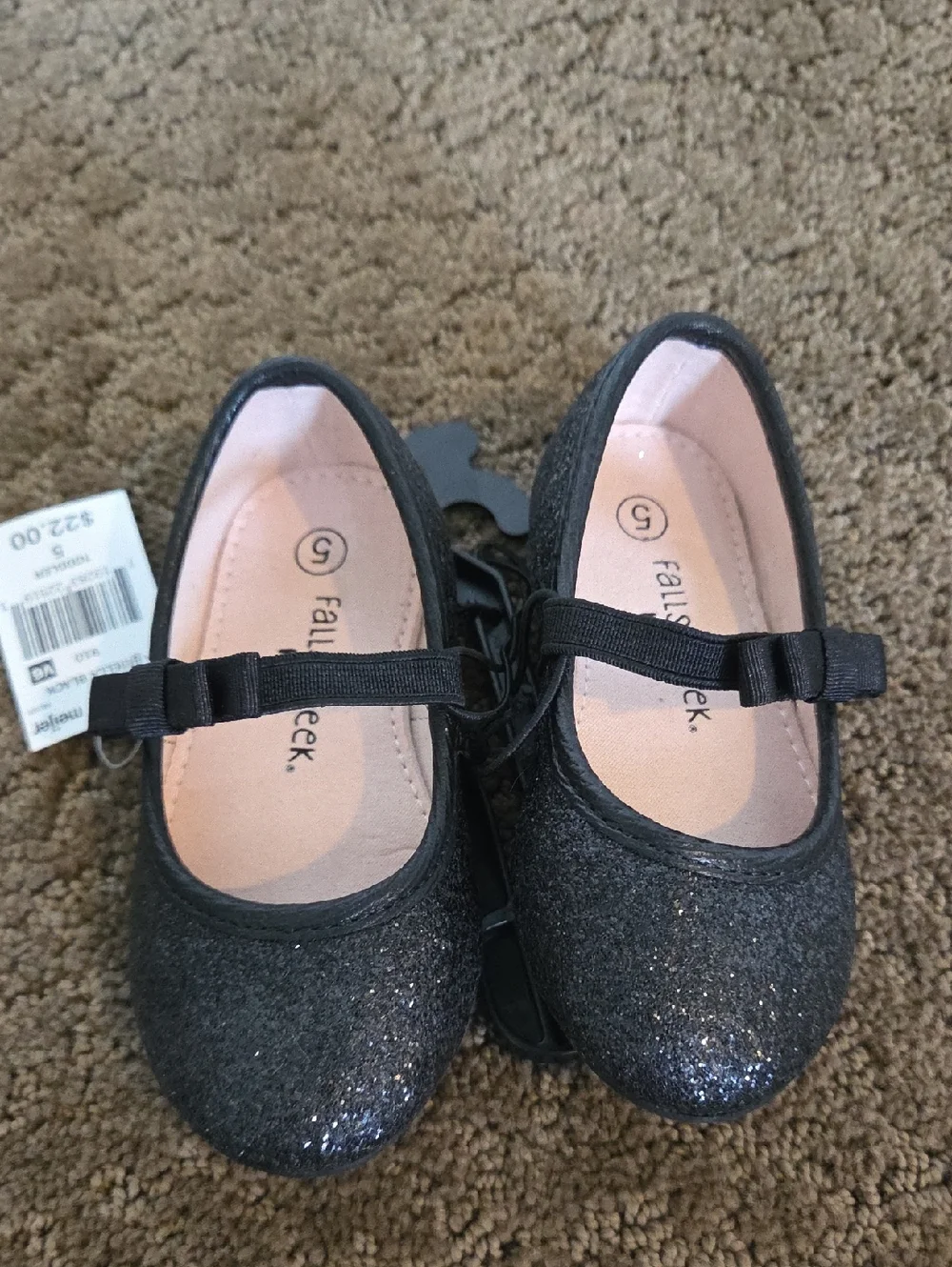 Baby Toddler Falls Creek Briella Glitter Mary Janes Flats Size 5 6 7 9 10 NWT